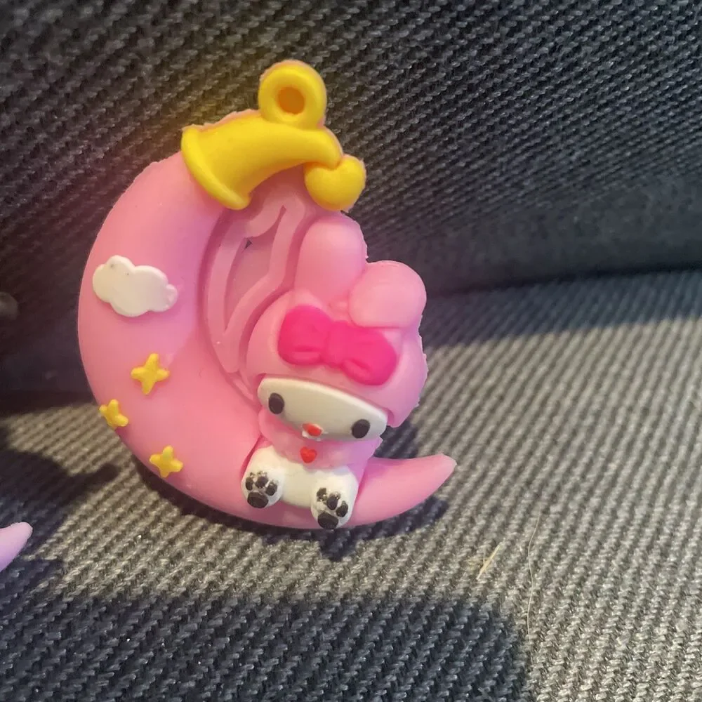 2” Sanrio Figures Moon Pompompurin Kitty Lot 2